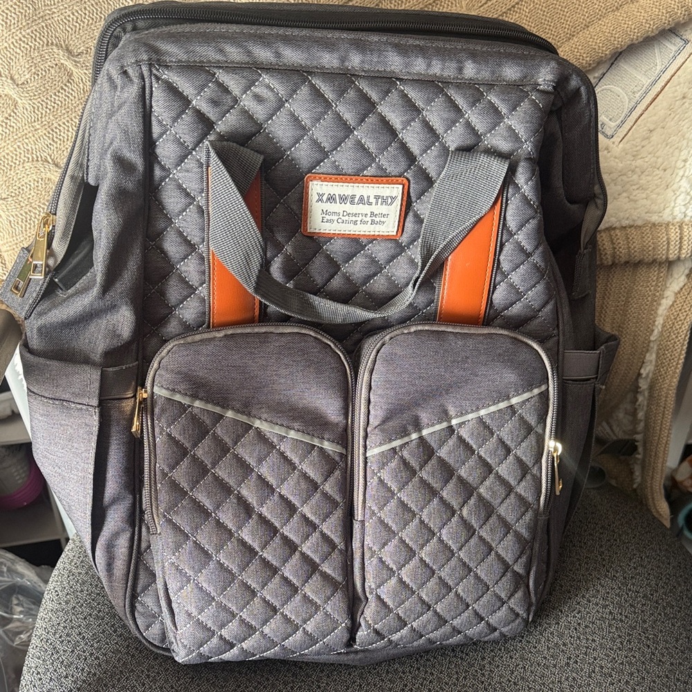 NWNT Diaper Backpack with changing station